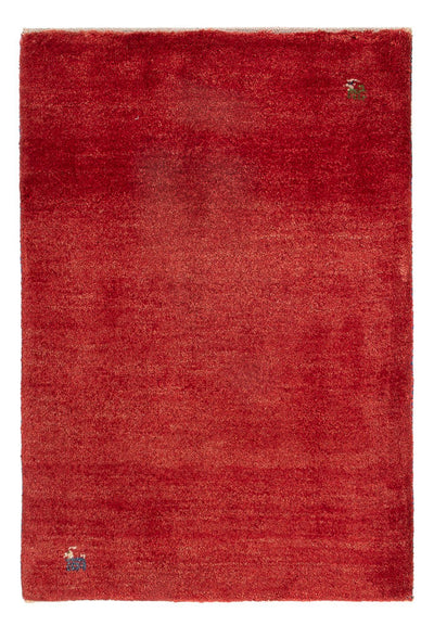 Gabbeh Persisch Teppich 60x86cm - Perserteppich Wollteppich - rot