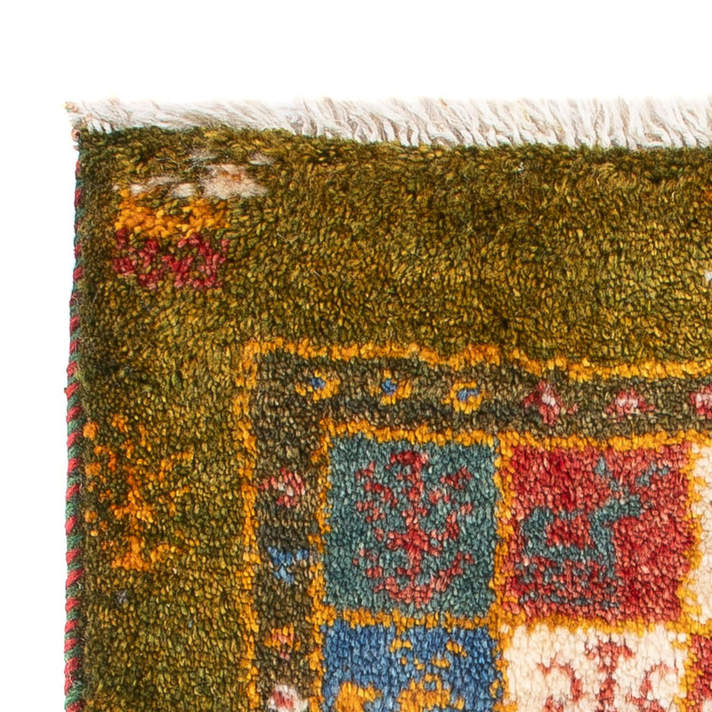 Gabbeh Persisch Teppich 40x60cm - Perserteppich Wollteppich - mehrfarbig