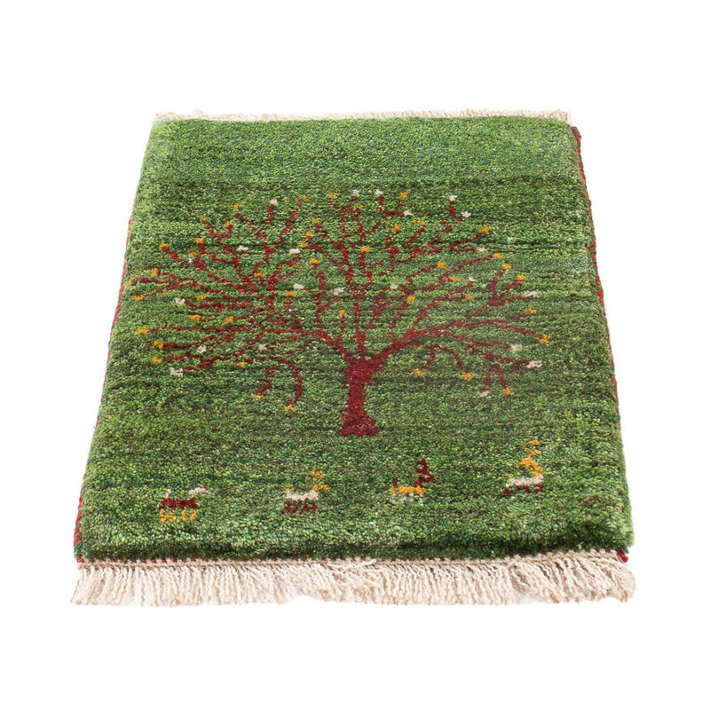 Gabbeh Persisch Teppich 40x60cm - Perserteppich Wollteppich - mehrfarbig
