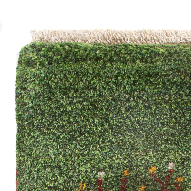 Gabbeh Persisch Teppich 40x60cm - Perserteppich Wollteppich - mehrfarbig