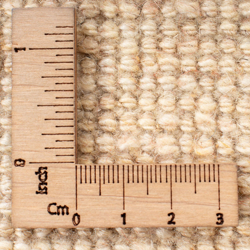 Gabbeh Persisch Teppich 98x152cm - Perserteppich Wollteppich - naturweiß