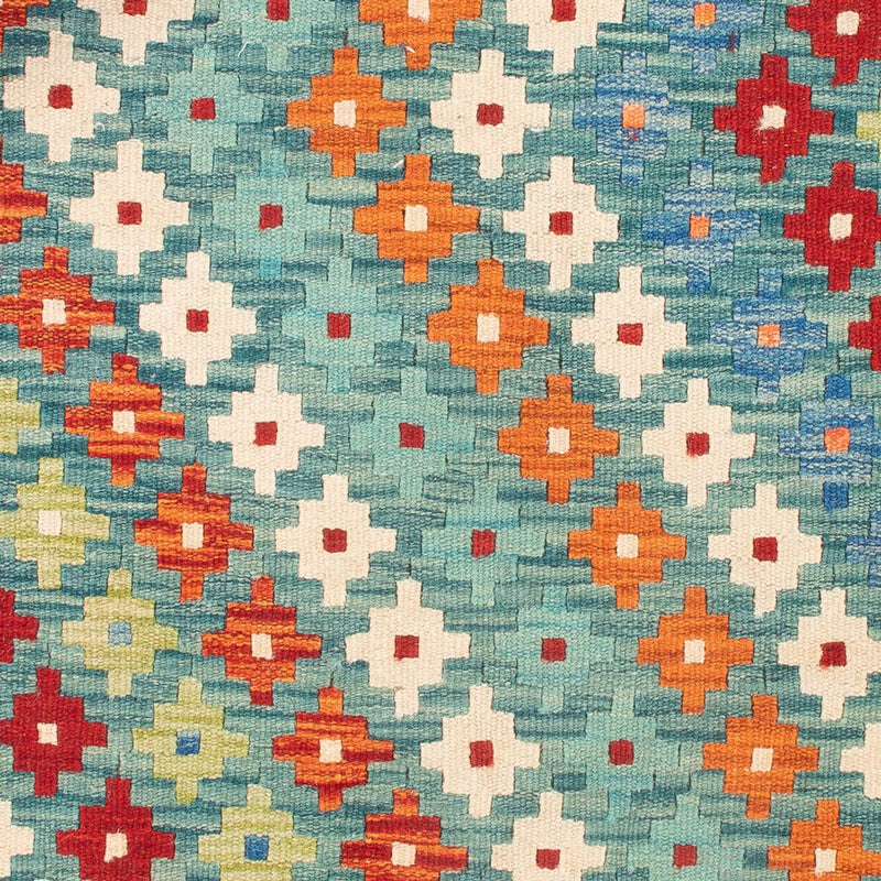 Kelim Maimene Teppich 88x90cm - mehrfarbig