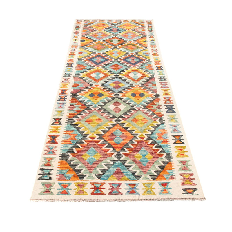 Kelim Maimene Teppich 80x281cm - mehrfarbig