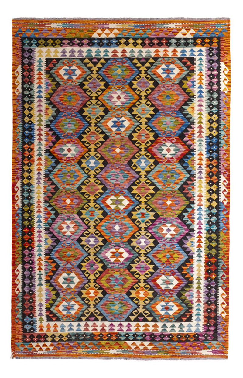 Kelim Maimene Teppich 163x250cm - mehrfarbig