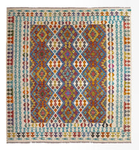Kelim Maimene Teppich 203x207cm - mehrfarbig – product image