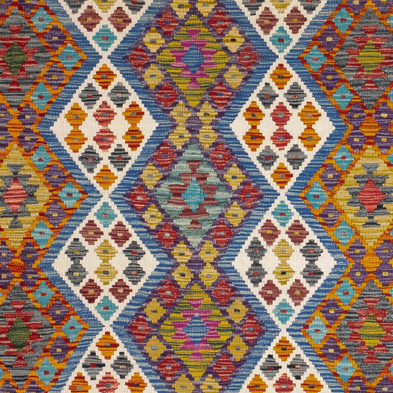 Kelim Maimene Teppich 203x207cm - mehrfarbig