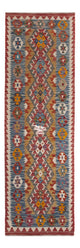Kelim Maimene Teppich 79x243cm - mehrfarbig