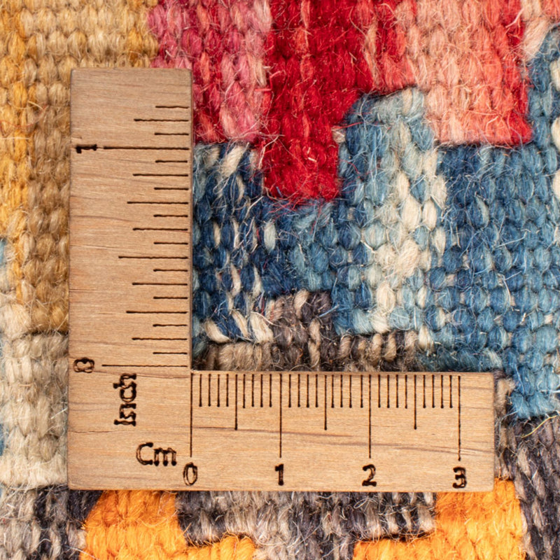 Kelim Maimene Teppich 79x243cm - mehrfarbig