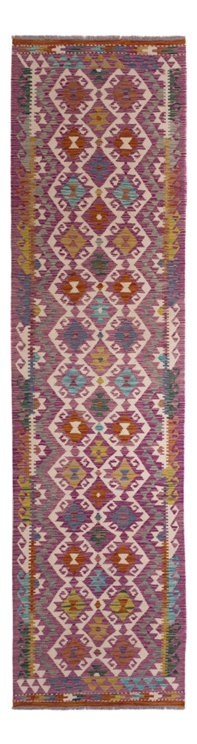Kelim Maimene Teppich 80x295cm - mehrfarbig