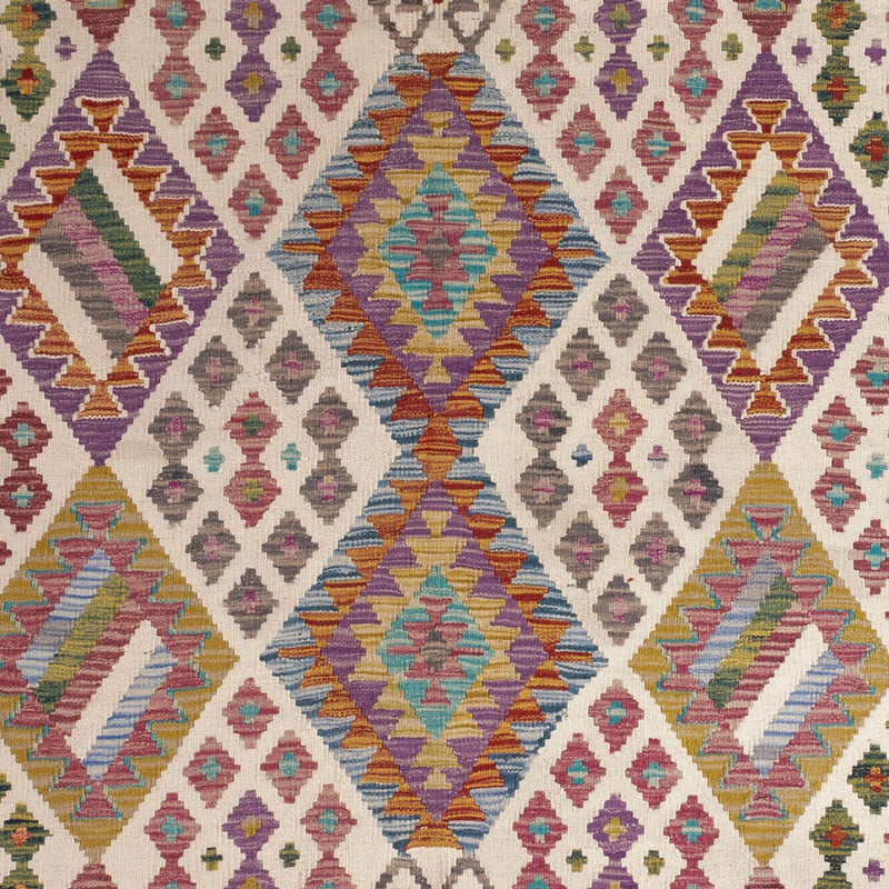 Kelim Maimene Teppich 201x243cm - mehrfarbig