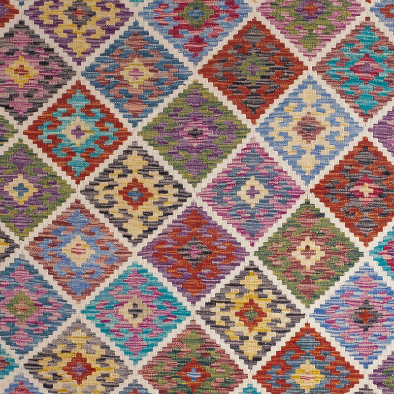 Kelim Maimene Teppich 206x285cm - mehrfarbig