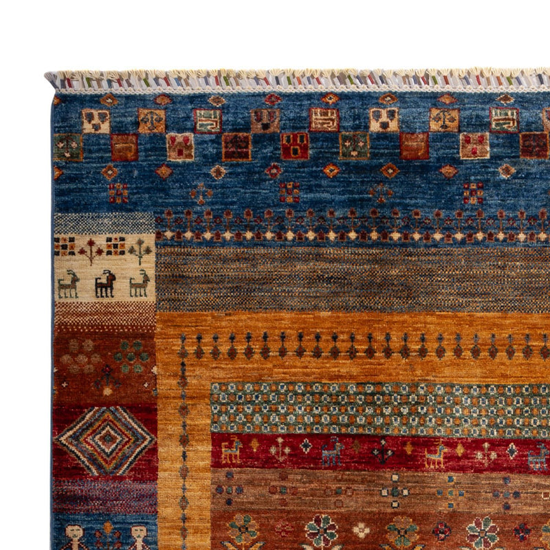 Gabbeh Teppich - Loribaft Perser - 173 x 250 cm - mehrfarbig