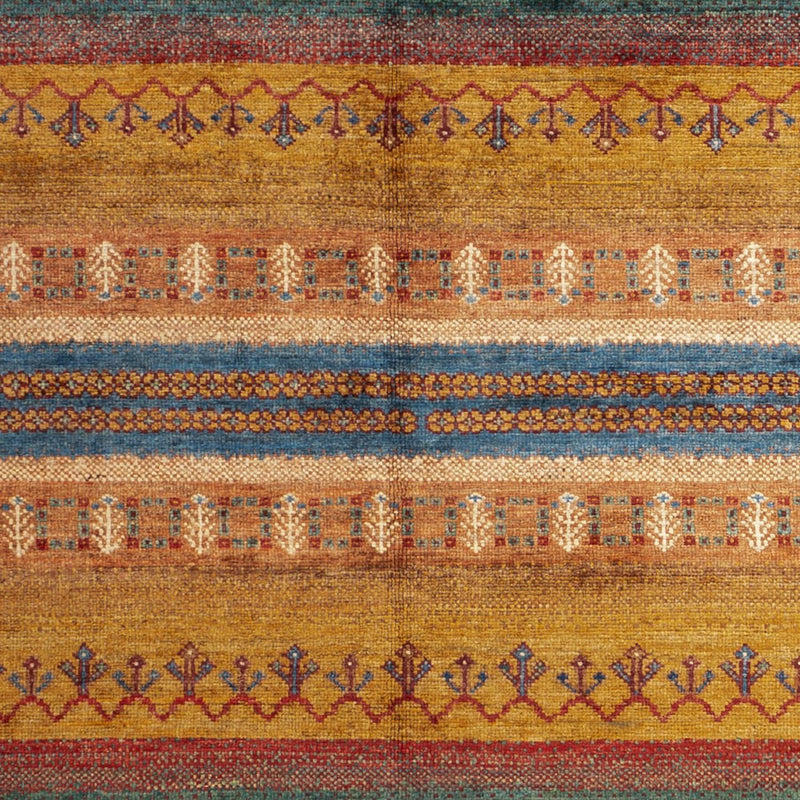 Gabbeh Teppich - Loribaft Perser - 131 x 183 cm - mehrfarbig