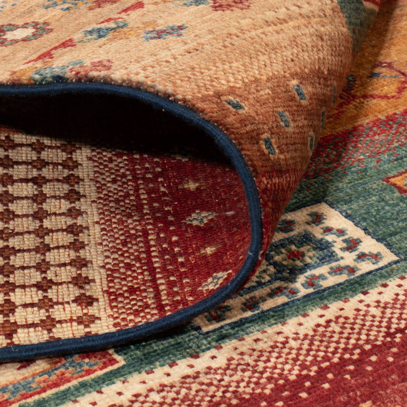 Gabbeh Teppich - Loribaft Perser - 131 x 183 cm - mehrfarbig