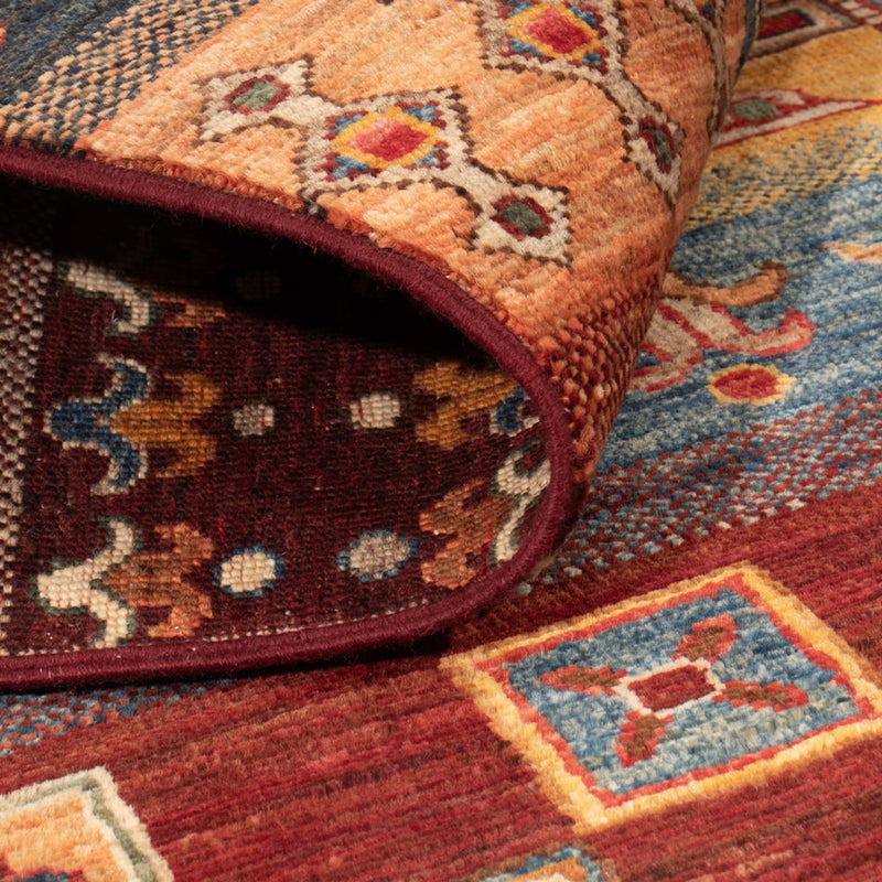 Gabbeh Teppich - Loribaft Perser - 105 x 143 cm - mehrfarbig