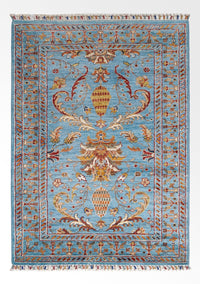 Ariana Teppich 86x120cm - Orientteppich - blau – product image