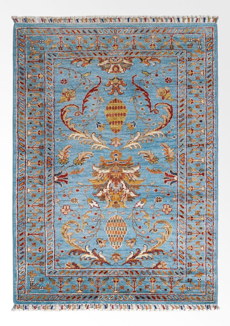 Ariana Teppich 86x120cm - Orientteppich - blau