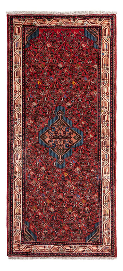 Sarough Teppich 79x185cm - Perserteppich - dunkelrot