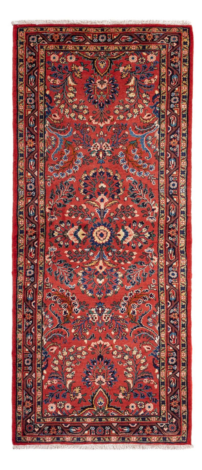 Mehraban Teppich 80x197cm - Perserteppich - rot