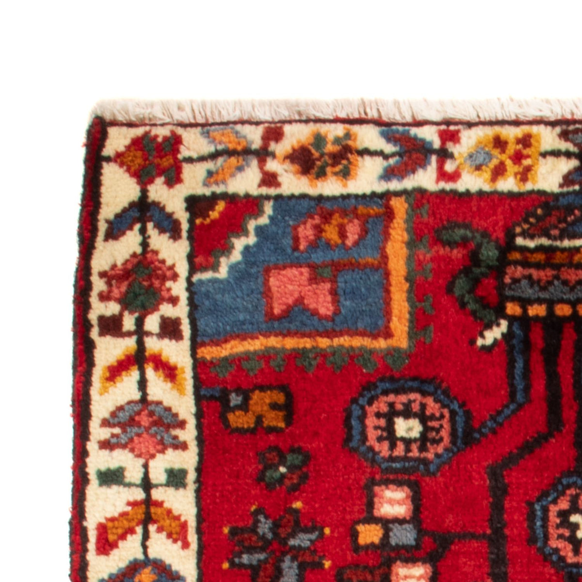 Touiserkan Teppich 51x91cm - Perserteppich - rot