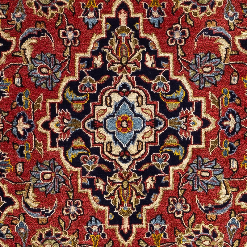 Keshan Teppich 69x111cm - Perserteppich - dunkelgrau