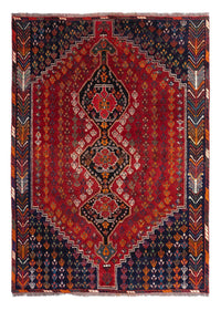 Ghashghai Teppich 155x211cm - Perserteppich - rot – product image
