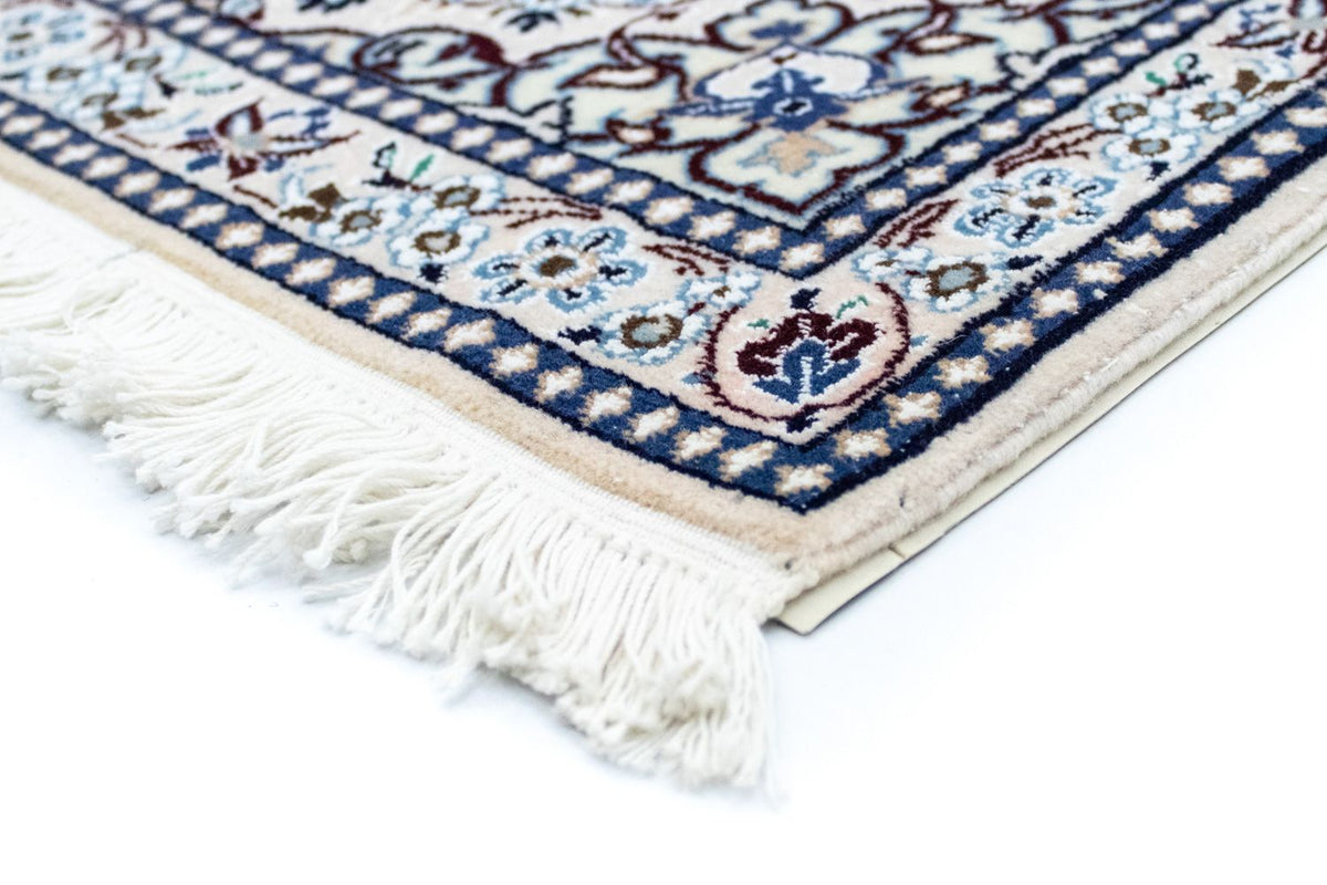 Nain Teppich 89x135cm - Perserteppich - blau