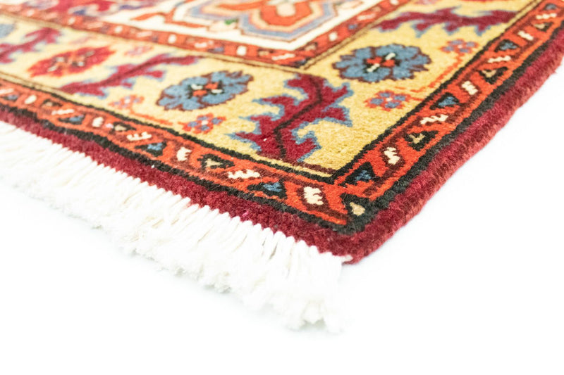 Heriz Teppich 99x145cm - Perserteppich - rot