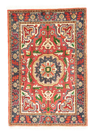 Heriz Teppich 100x150cm - Perserteppich - orange