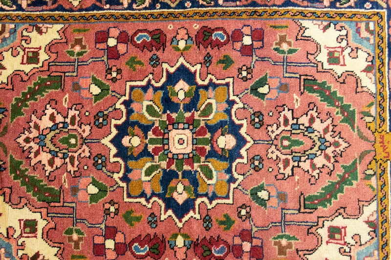 Heriz Teppich 84x113cm - Perserteppich - hellrot