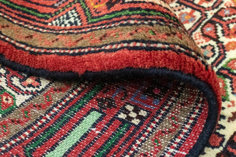 Hamadan Teppich 83x135cm - Perserteppich - braun