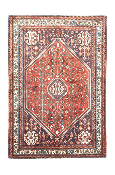 Abadeh Teppich 107x156cm - Perserteppich - orange