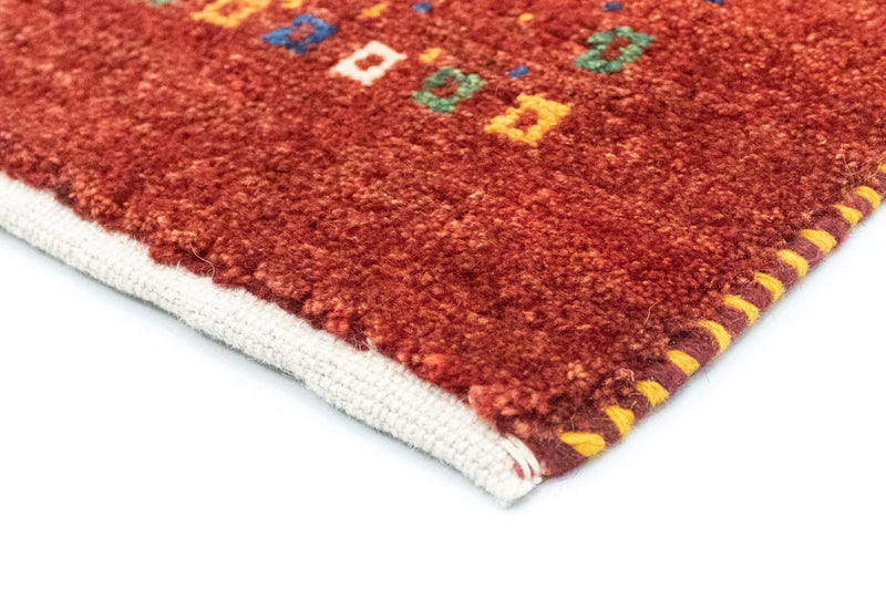 Gabbeh Teppich - Kaschkuli Perser 80 x 125 cm - orange