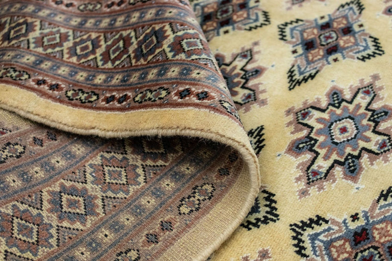 Pakistan Teppich 127x185cm - Orientteppich - beige