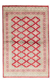 Pakistan Teppich 124x182cm - Orientteppich - rot – product image