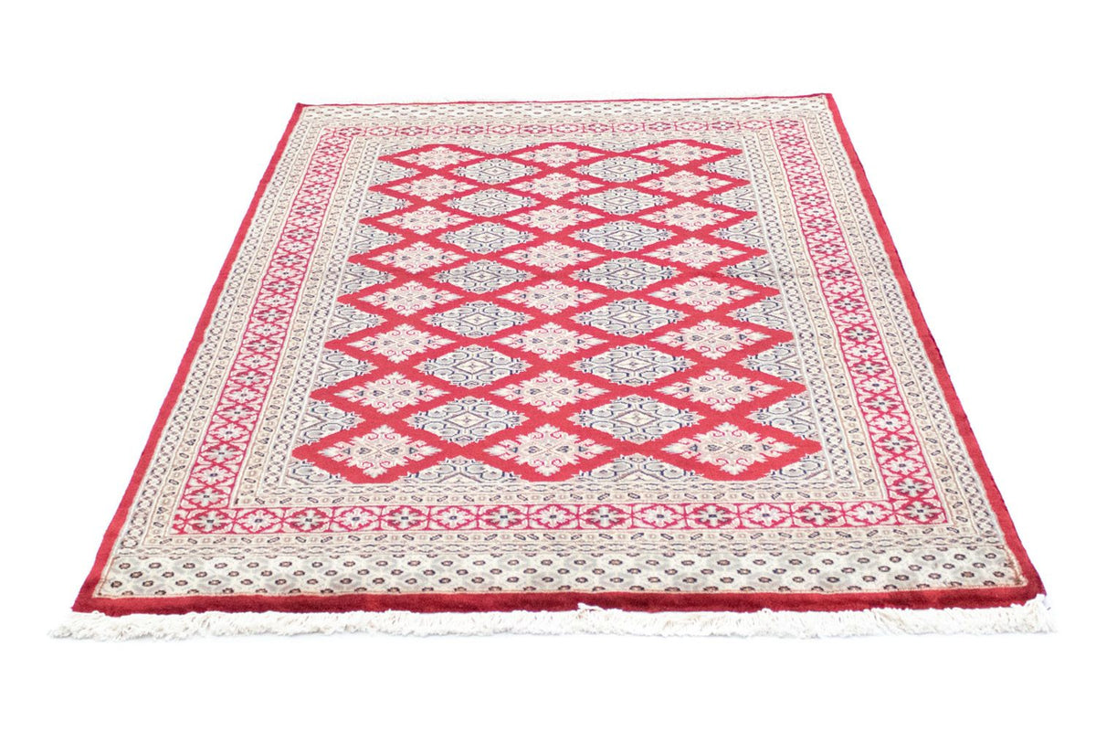 Pakistan Teppich 124x182cm - Orientteppich - rot