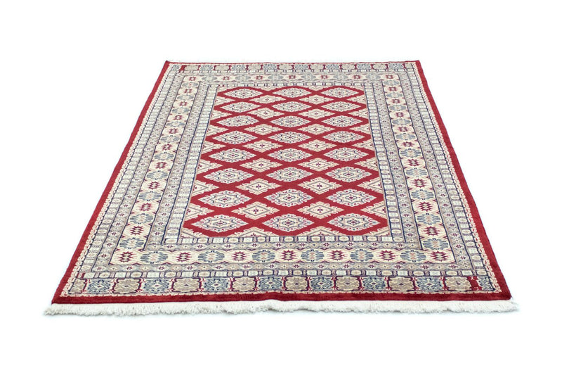 Pakistan Teppich 123x180cm - Orientteppich - rot