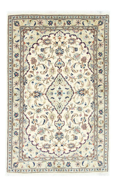 Keshan Teppich 98x152cm - Perserteppich - beige