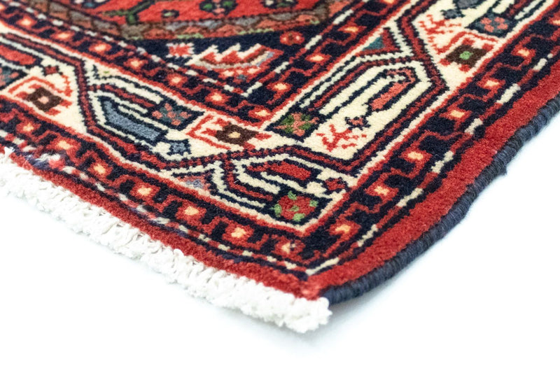 Hosseinabad Teppich 83x130cm - Perserteppich - rot