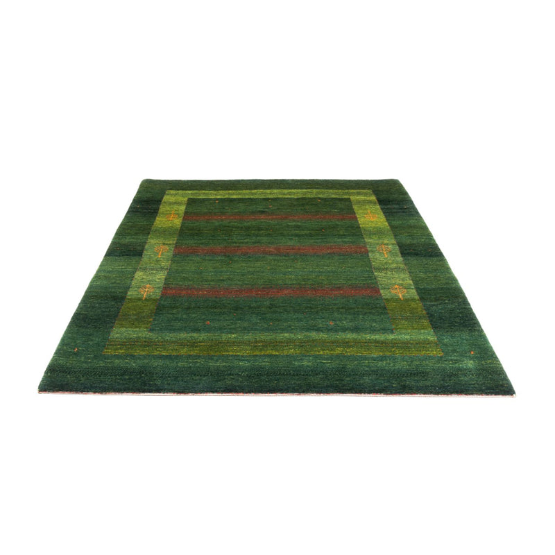 Gabbeh Teppich - Loribaft Perser - 175 x 245 cm - grün