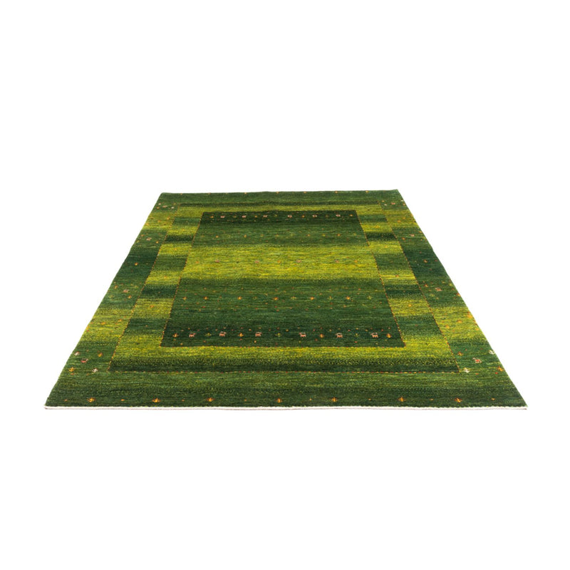 Gabbeh Teppich - Loribaft Perser - 172 x 238 cm - grün