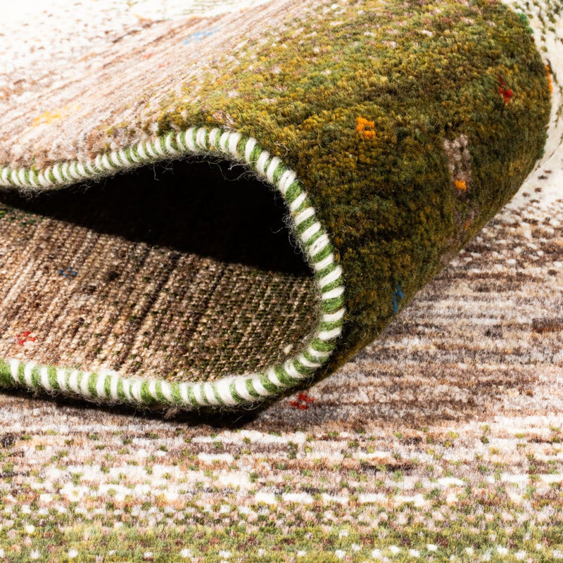Gabbeh Teppich - Loribaft Perser - 172 x 239 cm - natur