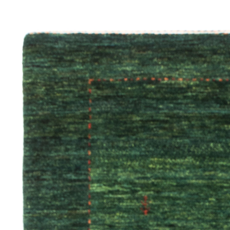 Loribaft Teppich Perser 97x148cm - Orientteppich - grün