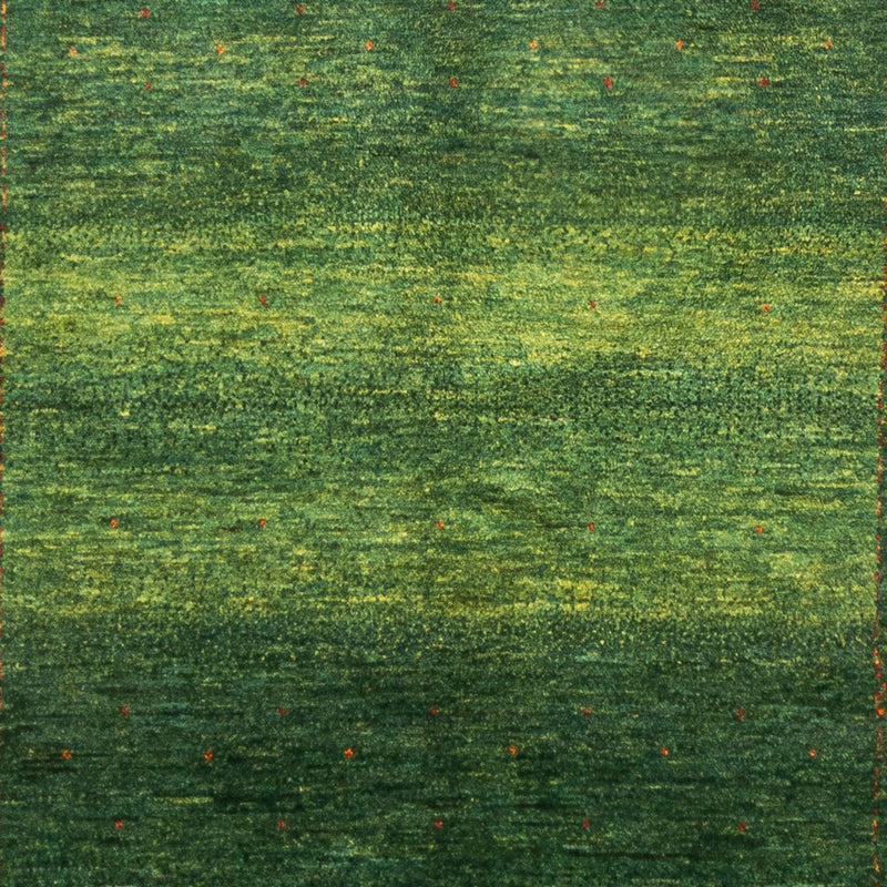 Gabbeh Teppich - Loribaft Perser - 162 x 241 cm - grün