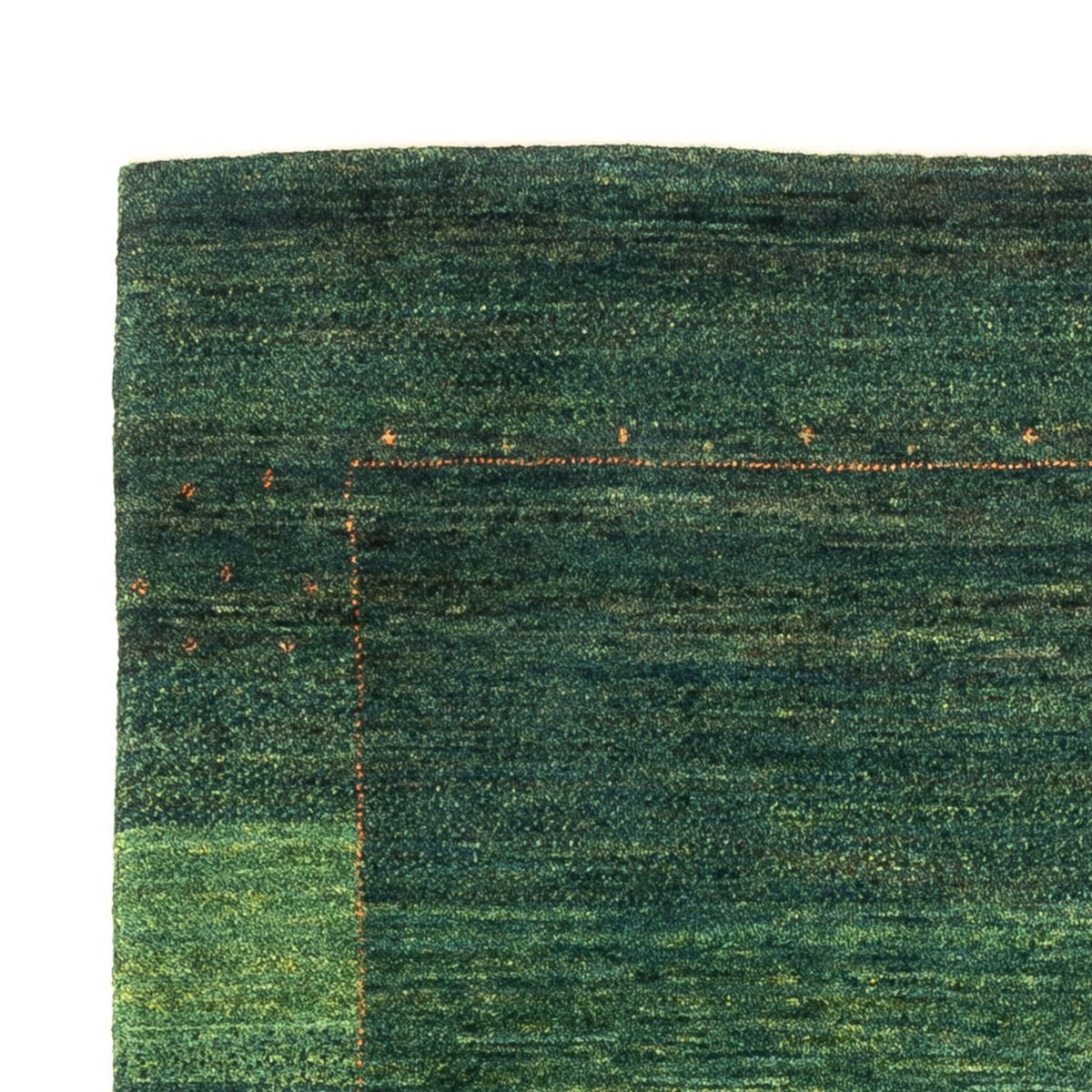 Loribaft Teppich Perser 110x170cm - Orientteppich - grün