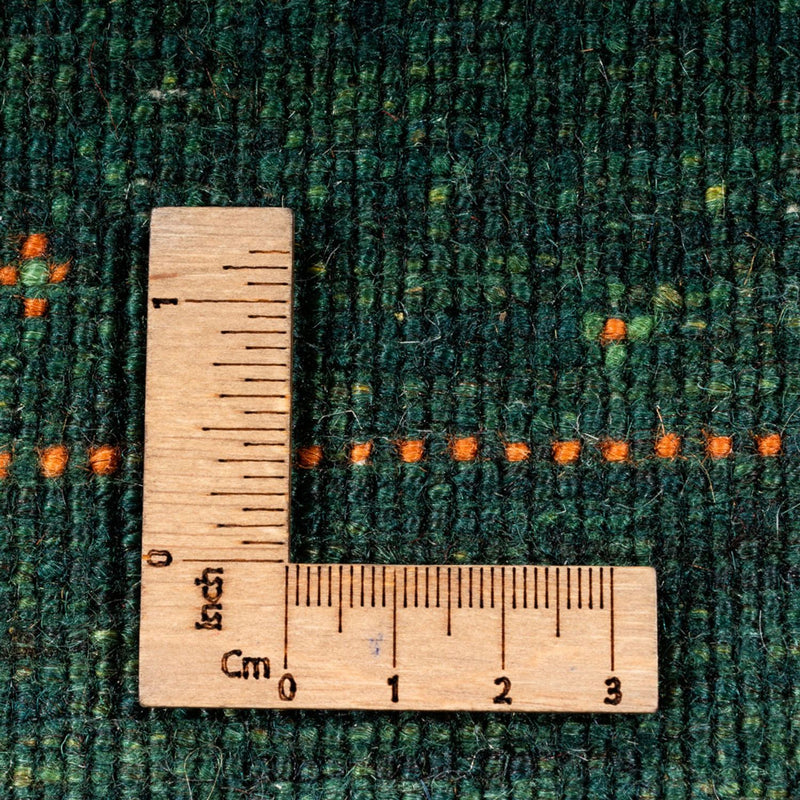Loribaft Teppich Perser 110x170cm - Orientteppich - grün