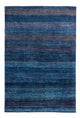 Gabbeh Teppich - Loribaft Perser - 116 x 171 cm - blau