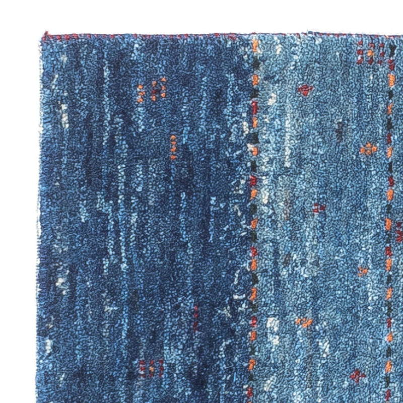 Loribaft Teppich Perser 50x63cm - Orientteppich - blau