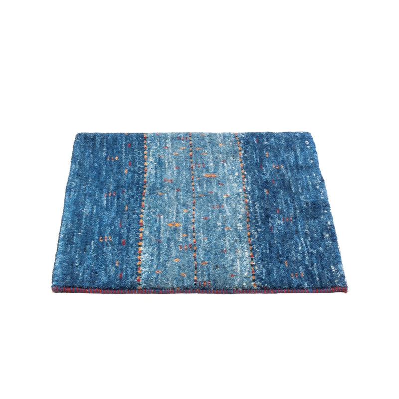 Loribaft Teppich Perser 50x63cm - Orientteppich - blau