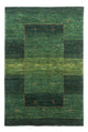 Loribaft Teppich Perser 79x120cm - Orientteppich - grün